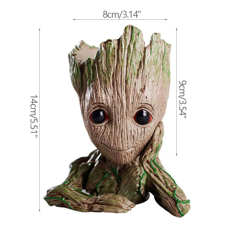Figurine Groot Décorative – Pot de Fleurs & Ornement Maison