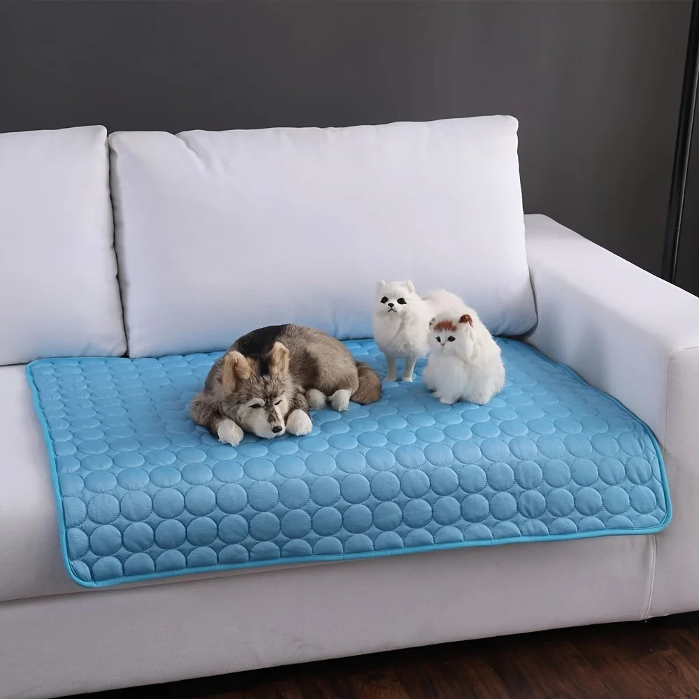 Tapis rafraichissant pour chien et chat - Tapis de refroidissement ete