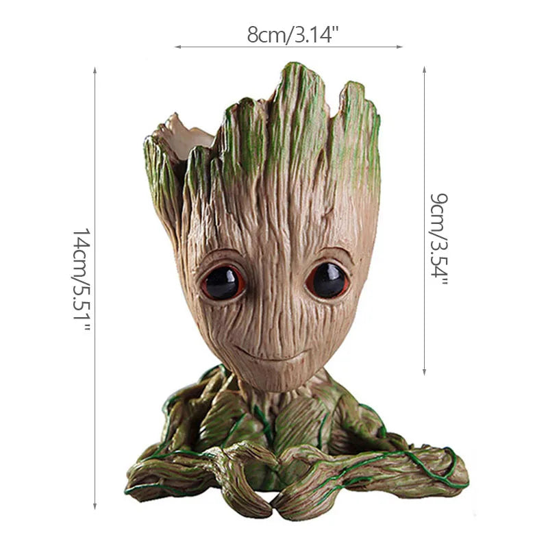 Figurine Groot Décorative – Pot de Fleurs & Ornement Maison