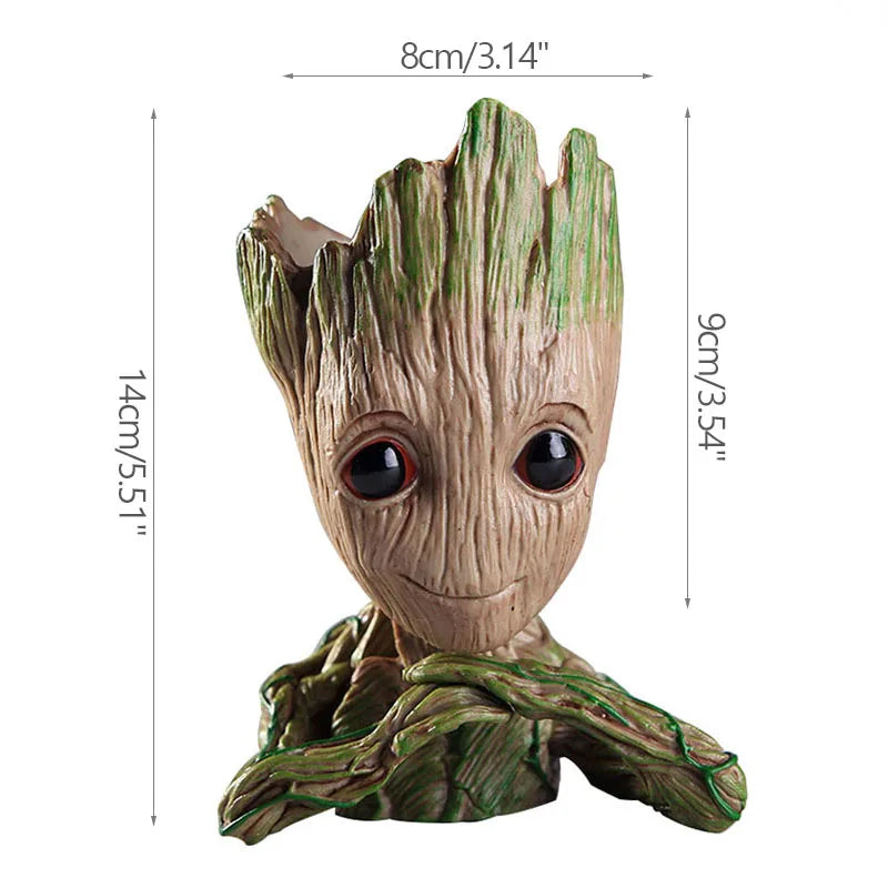 Figurine Groot Décorative – Pot de Fleurs & Ornement Maison