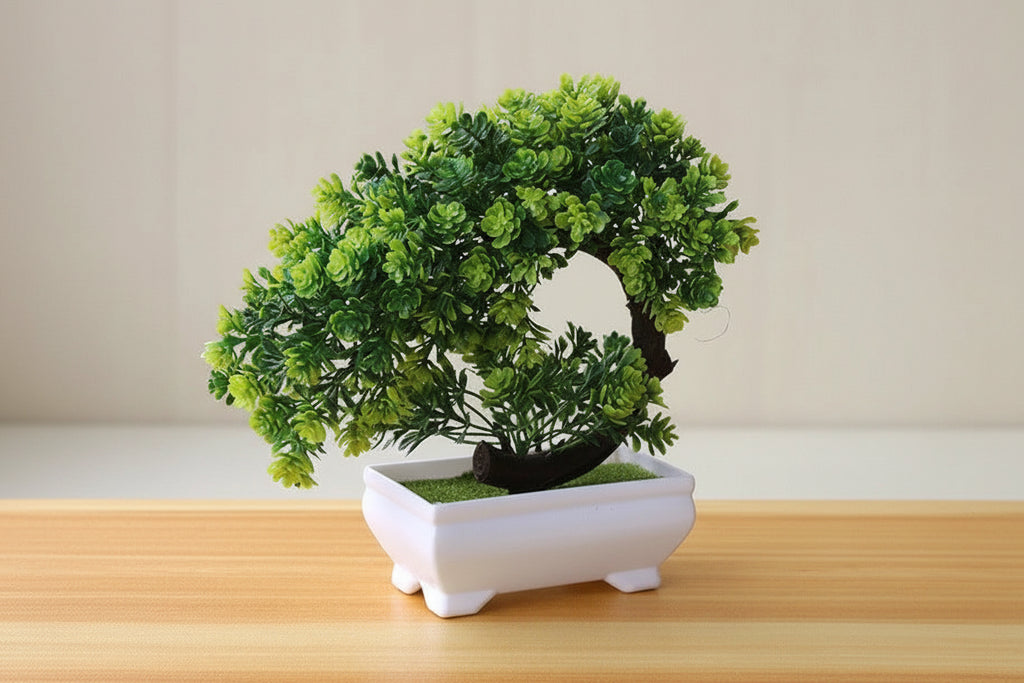Bonsai artificiel decoratif - Plante artificielle en pot pour la maison
