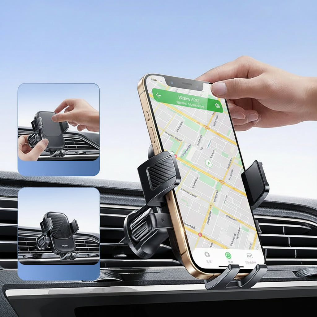 Car Phone Mount - 360° Rotation