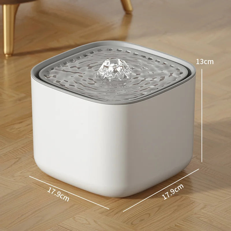 Silent Cat Water Fountain - 3L with USB Filter