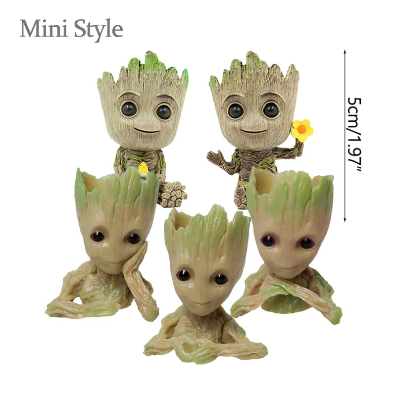Figurine Groot Décorative – Pot de Fleurs & Ornement Maison