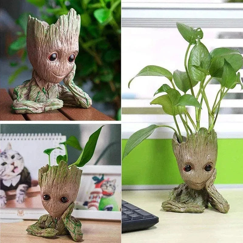 Figurine Groot Décorative – Pot de Fleurs & Ornement Maison