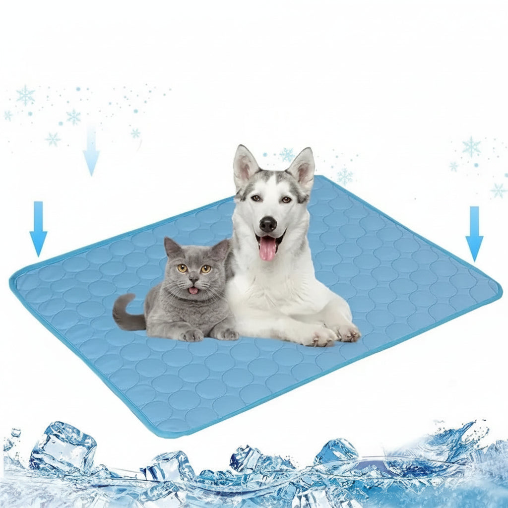 Tapis rafraichissant pour chien et chat - Tapis de refroidissement ete