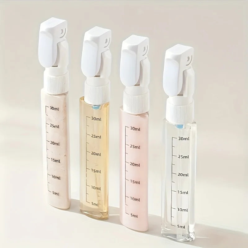 Flacon distributeur 4-en-1 pour voyage