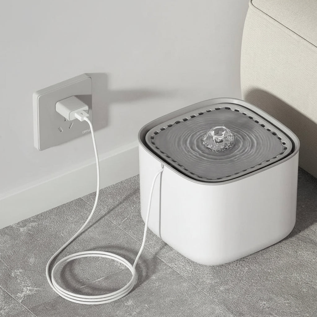 Silent Cat Water Fountain - 3L with USB Filter