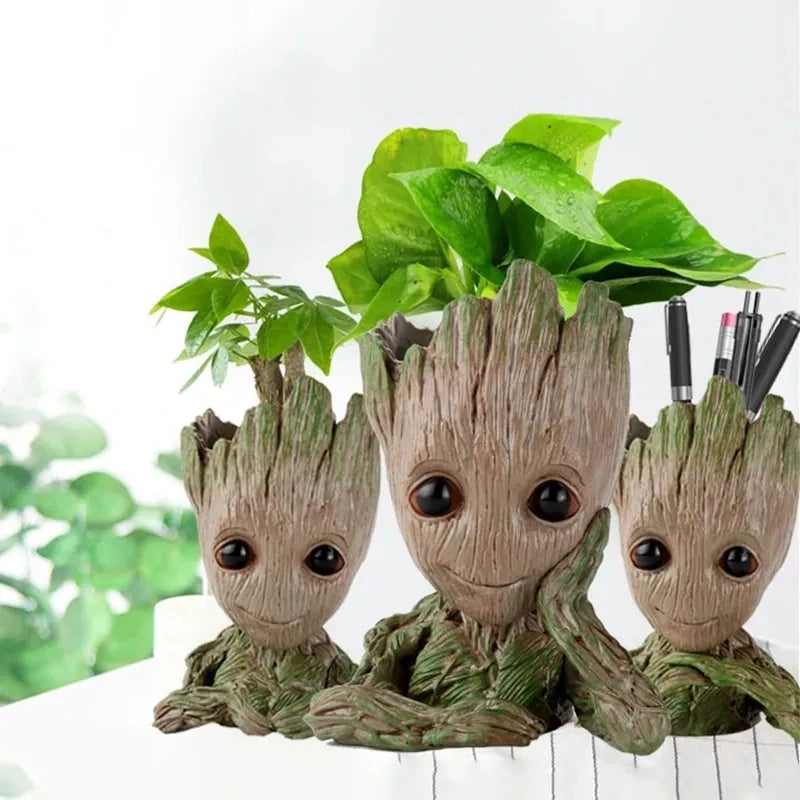 Figurine Groot Décorative – Pot de Fleurs & Ornement Maison