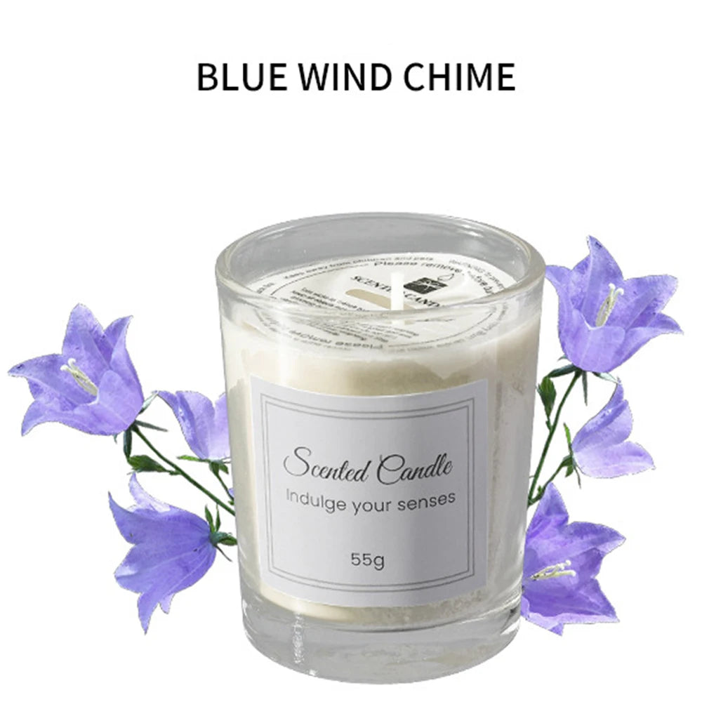 Bougie d'aromatherapie en cire de soja