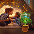 Dancing and Talking Cactus for Kids - Interactive Electronic Plush Toy