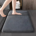 Non-slip ultra-absorbent washable bath mat
