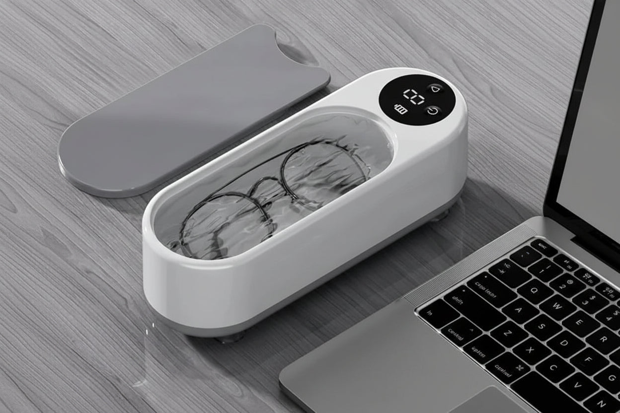 450ml Portable Ultrasonic Cleaner - Jewellery, Glasses, Rings and Makeup Brushes