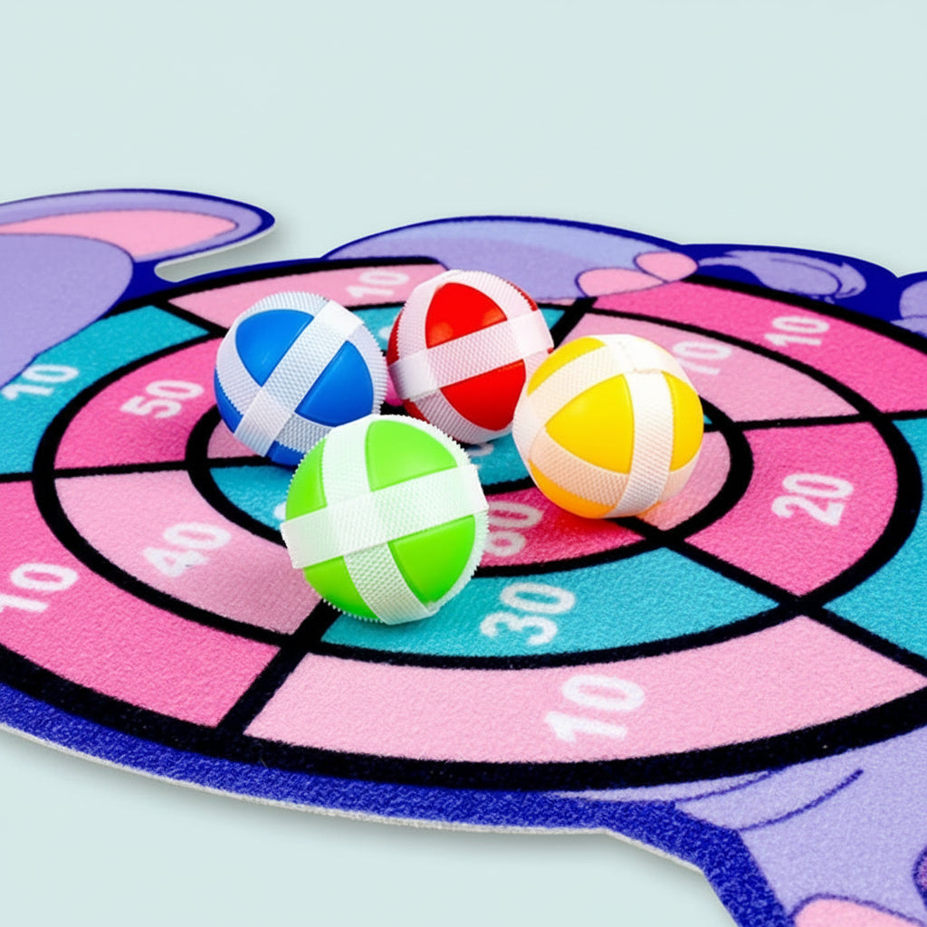 Jeu de cible avec balles collantes pour enfants