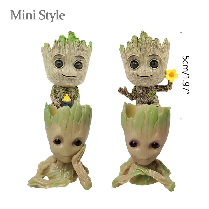Figurine Groot Décorative – Pot de Fleurs & Ornement Maison