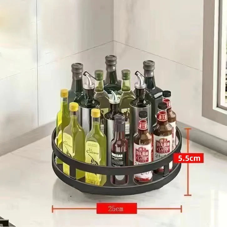 360° Rotating Organizer - Kitchen storage, spices and cosmetics