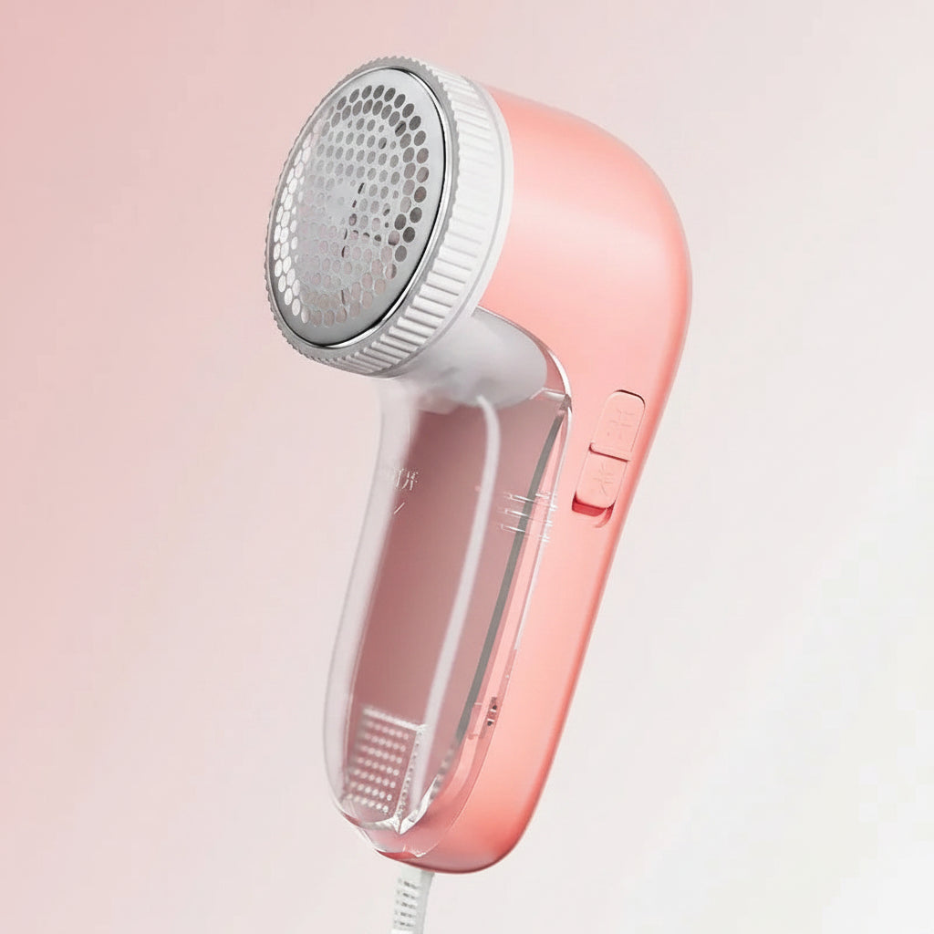 Rasoir anti-bouloche electrique - Enleve les peluches et poils sur les vetements