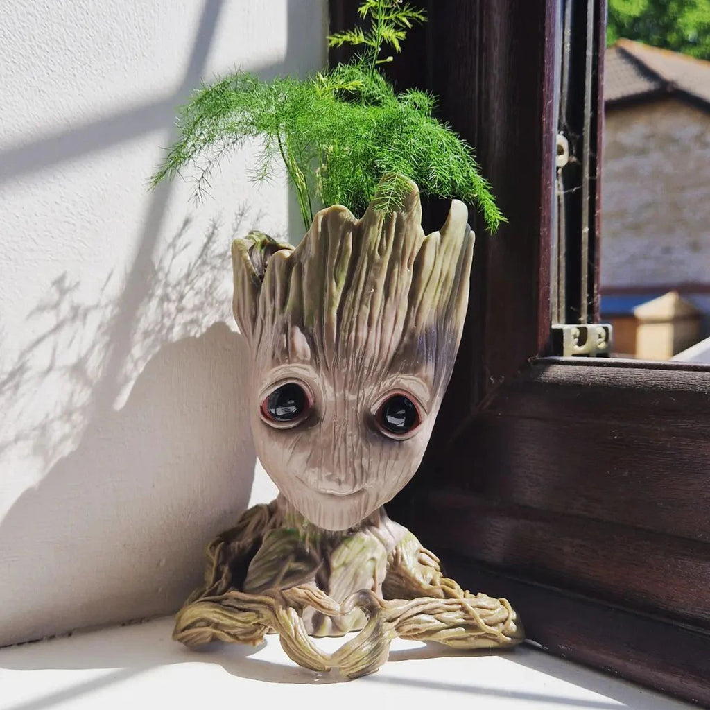 Figurine Groot Décorative – Pot de Fleurs & Ornement Maison