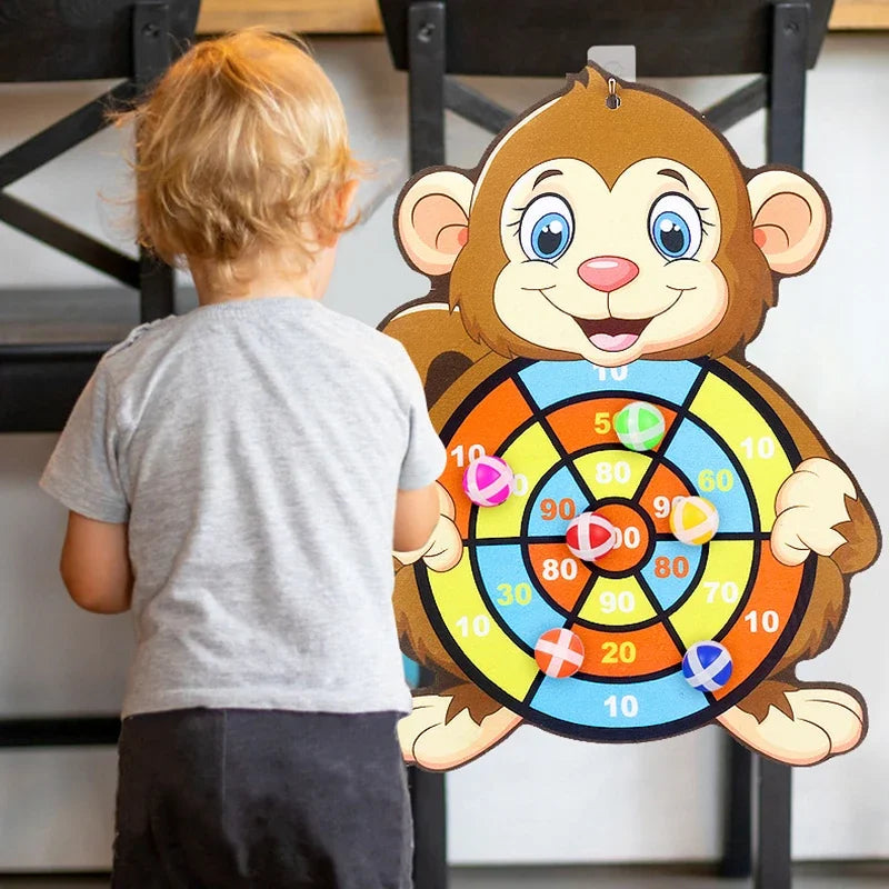 Jeu de cible avec balles collantes pour enfants