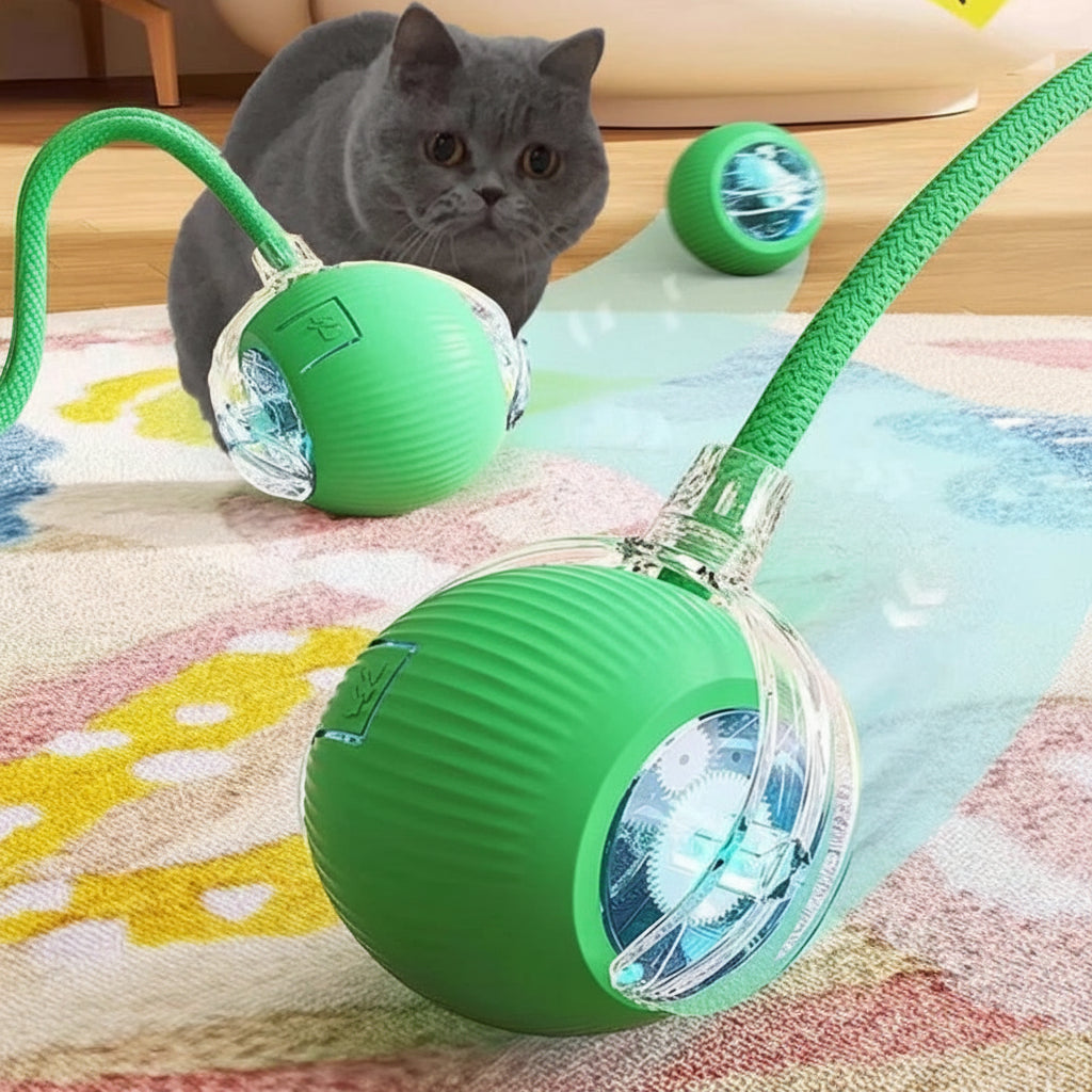 Automatic Interactive Cat Ball - USB Rechargeable