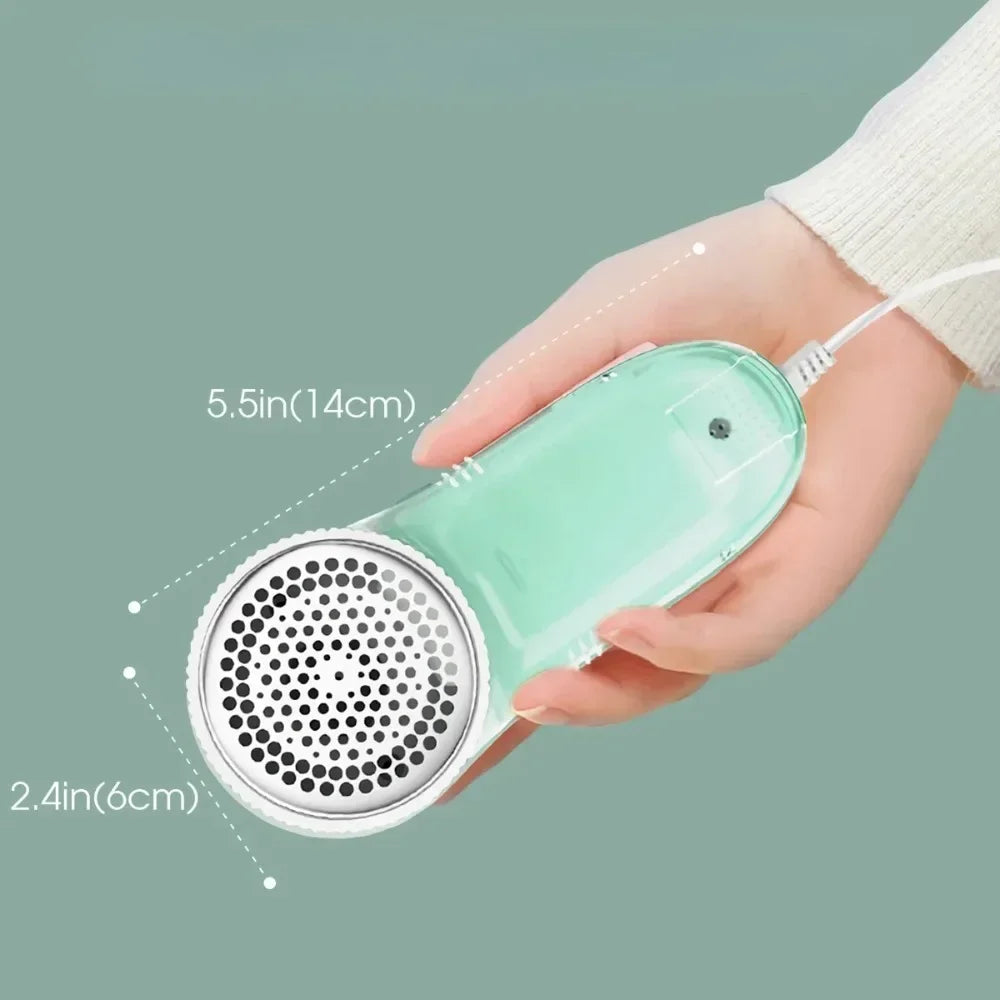 Rasoir anti-bouloche electrique - Enleve les peluches et poils sur les vetements